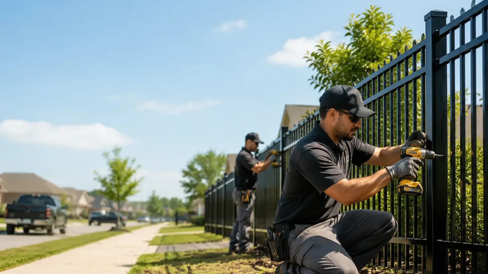 Metal Fence Installation in Stillwater, NY